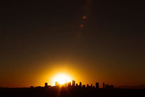 Sunset City Skyline - High Definition, High Resolution HD Wallpapers ...