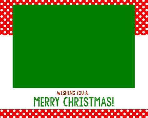 Free Christmas Card Photo Template Adobe Express Provides You With An Endless Array Of ...