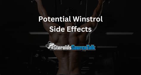 7 Potential Winstrol Side Effects - What You Need To Know