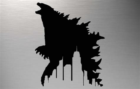 Godzilla SVG Godzilla Silhouette Godzilla Cut File Godzilla | Etsy