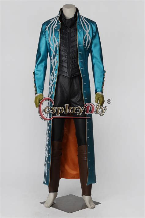 Devil May Cry DMC 3 Vergil cosplay costume,