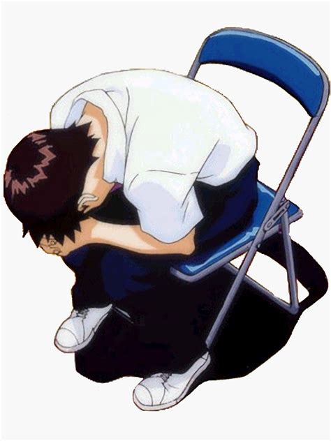 shinji chair meme template - Solomon Wayne