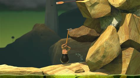 Getting Over It with Bennett Foddy Review - Gamereactor