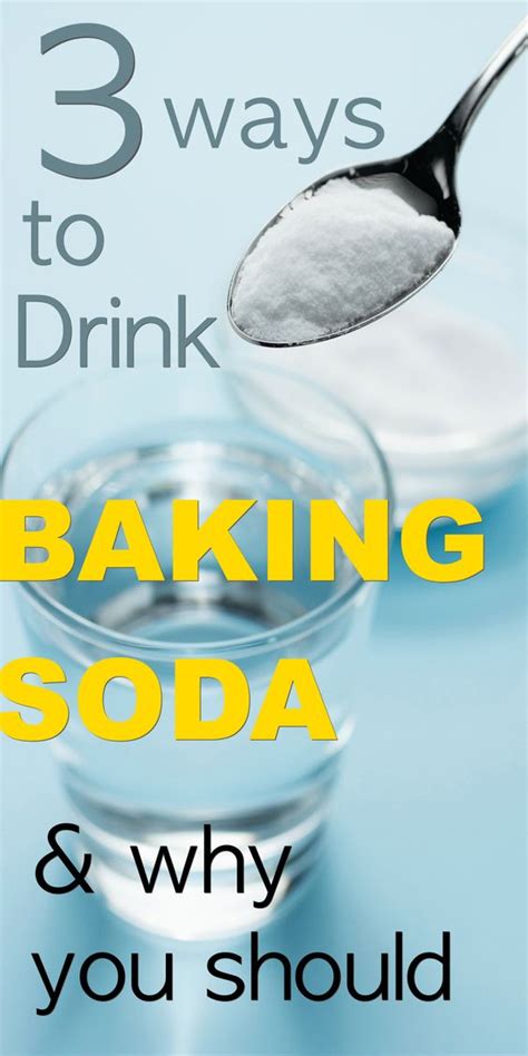 3 Ways to Drink Baking Soda for Better Health | Healthy Hard