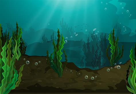 Underwater Clip Art Vector Images Illustrations Istoc - vrogue.co