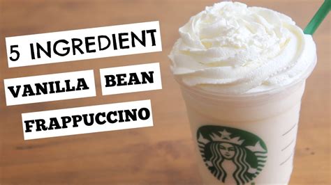 Homemade Starbucks Vanilla Frappuccino Recipe | Bryont Blog