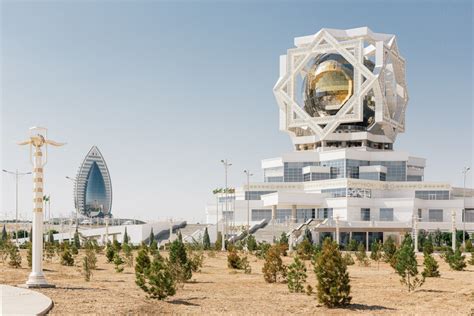 Ashgabat - the white marbled capital of Turkmenistan The capital