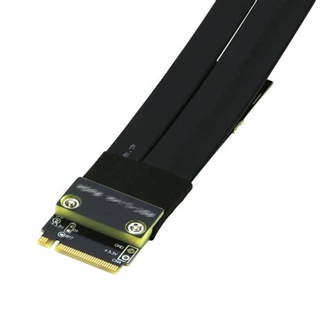 NVMe Extension Cable PCIe M.2 NVMe SSD Riser Adapter Supports PCIE 3.0 – RIITOP