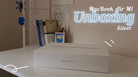 Macbook Air M1 Silver Unboxing - YouTube