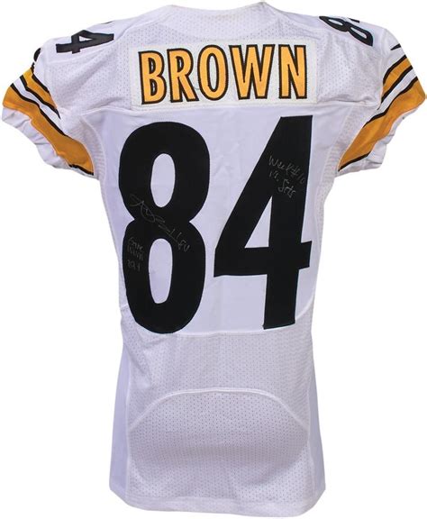 2014 Antonio Brown Pittsburgh Steelers Game Worn Jersey (ex-Antonio Brown)