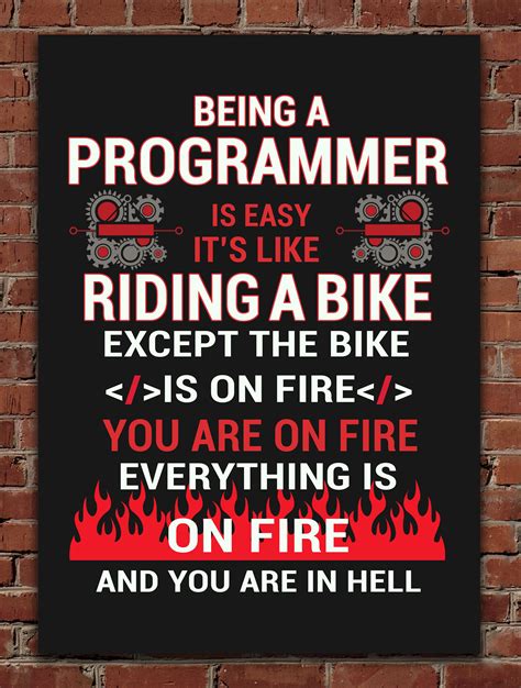 'Programmer Funny Gift Idea' Poster by PosterWorld | Displate ...