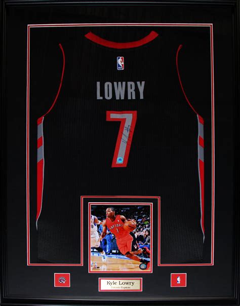 Kyle Lowry Toronto Raptors signed jersey frame | eBay