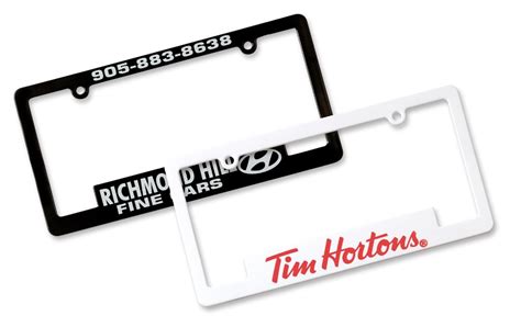 Custom License Plate Frames - Personalized Frames For Dealerships ...