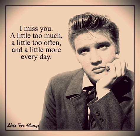 Elvis Presley Quotes About Life