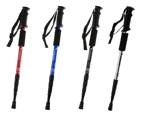 Adjustable Folding Lightweight Trekking Poles Outdoor Hiking Pole Walking Stick Cane Handle ...