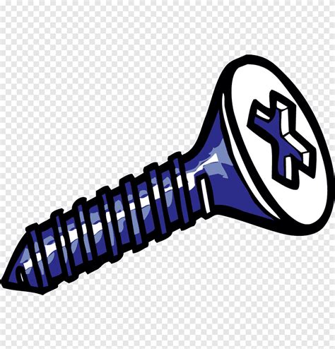 Screw Cartoon Illustration, screw, text, sports Equipment png | PNGEgg