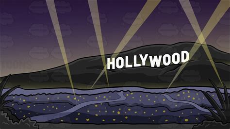 Hollywood Sign Clip Art