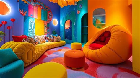 Premium Photo | Playful Paradise Room Design