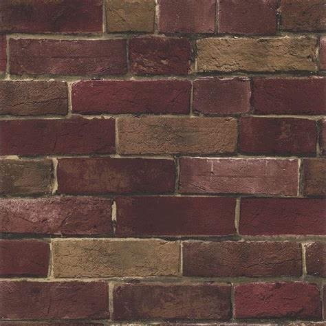 BG21586 | Classic Red & Tan Brick Wallpaper For Walls