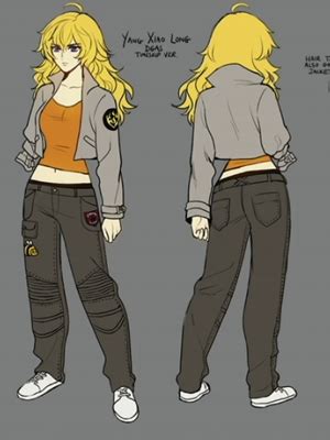 12 Sets of Yang Xiao Long Cosplay Costume, Wig, Props and Accessories ...