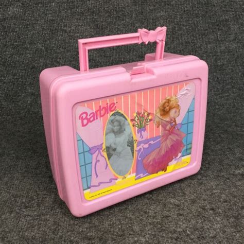 Vintage Pink Barbie Plastic Lunch Box Made By Thermos In EUC | eBay