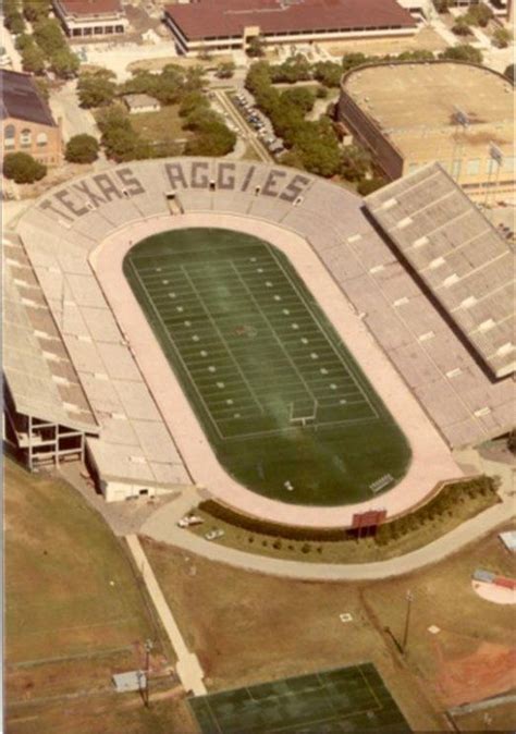 What a change in Kyle field we are about to see! Texas A & M's Kyle Field (circa 1970's) | We ...