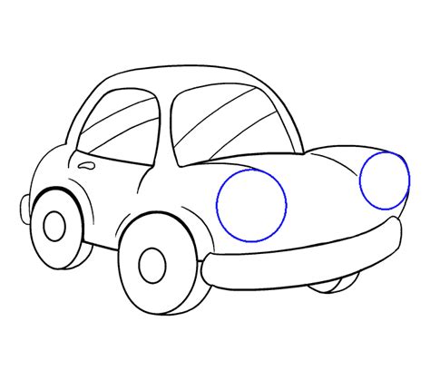 How to Draw a Car: Easy Step-by-step Drawing Tutorial for Kids | Car ...