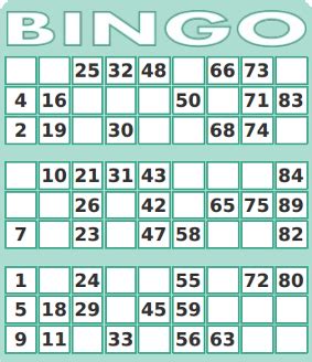 Printable 1-90 Number Bingo Card Generator | Free printable bingo cards ...