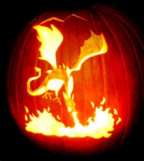 Dragon Pumpkin Carving Ideas