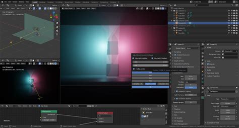 Understanding volumetric lighting in Eevee