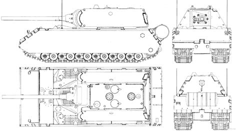 Panzerkampwagen Maus | Blueprints, Ww2 tanks, Armored vehicles