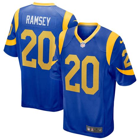 Men's Los Angeles Rams Jalen Ramsey Nike Royal Alternate Game Player Jersey