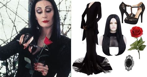 Everything You Need for Your Morticia Addams Costume | Darcy