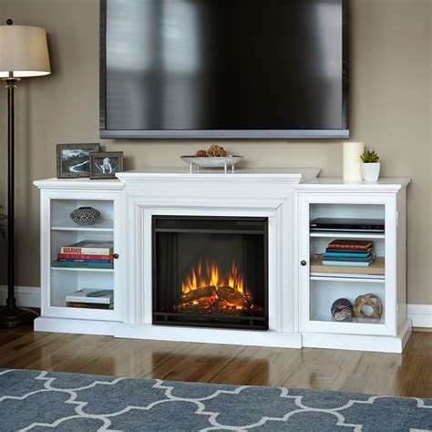 Frederick 72'' TV Stand with Fireplace | Electric fireplace ...