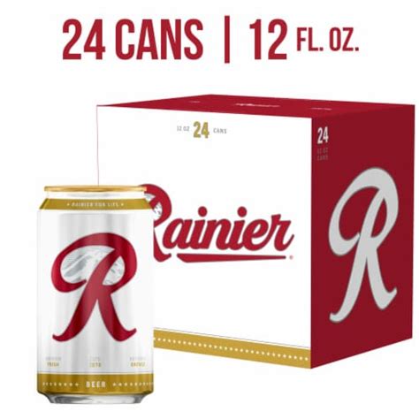 Rainier Beer, 24 cans / 12 fl oz - QFC