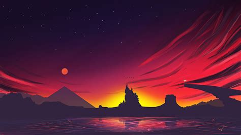 Sunset Game Retro Wallpapers - Wallpaper Cave