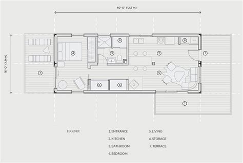 Container House Floor Plans 40 Ft - House Design Ideas