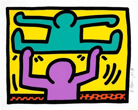 Keith Haring, Pop Shop I (Plate 4), from the Pop Shop I Portfolio, 1987 ...