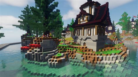 Fantasy Goblin Village > 300 x 300 Minecraft Map