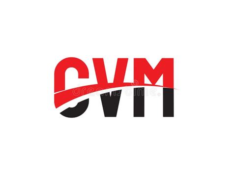 CVM Letter Initial Logo Design Vector Illustration Stock Vector - Illustration of design, font ...