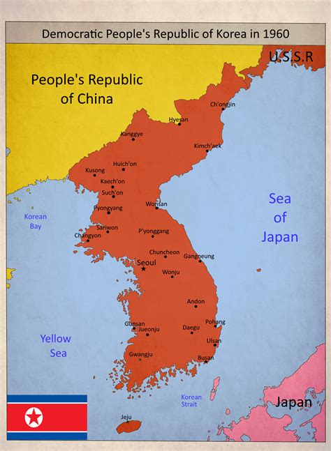 The Democratic People's Republic of Korea in 1960 : r/altmaps