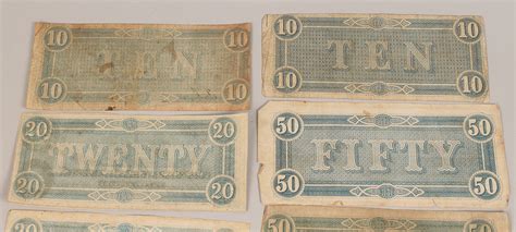 Lot 658: Collection of Obsolete Confederate Currency | Case Auctions