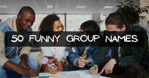 Weird, creative and funny group chat names that will make you laugh