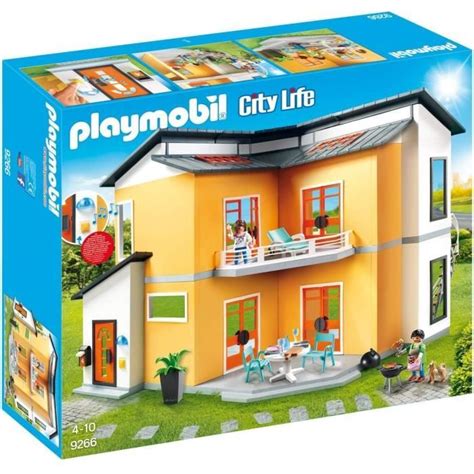 PLAYMOBIL 9266 - City Life - La Maison Moderne - Achat / Vente univers ...