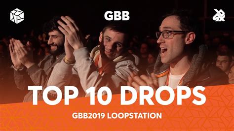 TOP 10 DROPS 😱 Grand Beatbox Battle Loopstation 2019 - YouTube