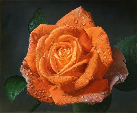 Large-scale detailed rose paintings – Vuing.com