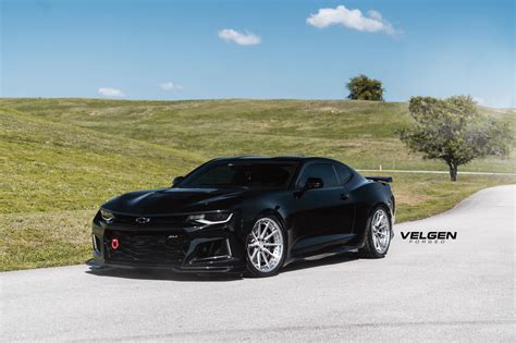 Chevrolet Camaro ZL1 6th Gen Black Velgen VFMP10 Wheel | Wheel Front