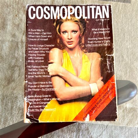 Cosmopolitan | Other | Vintage Cosmopolitan Magazine April 972 Burt ...