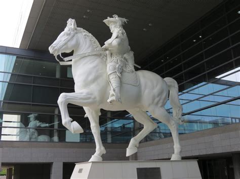 Equestrian statue of Francesco Sforza in Nagoya Japan