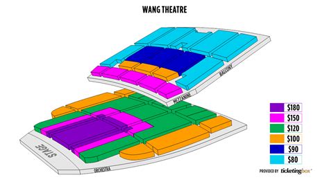 Boston Boch Center Wang Theatre Seating Chart